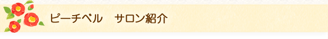 ピーチベルサロン紹介